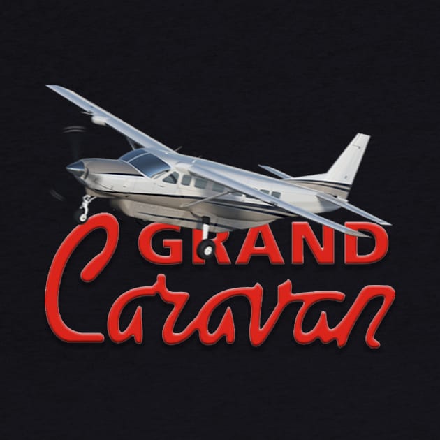 Grand Caravan in flight by Caravele